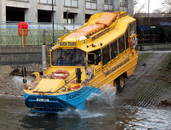 splash down
