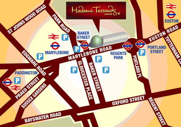 madame tussauds lokalizacja